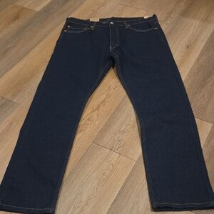 Levi's Men's Dark Blue Straight Jeans